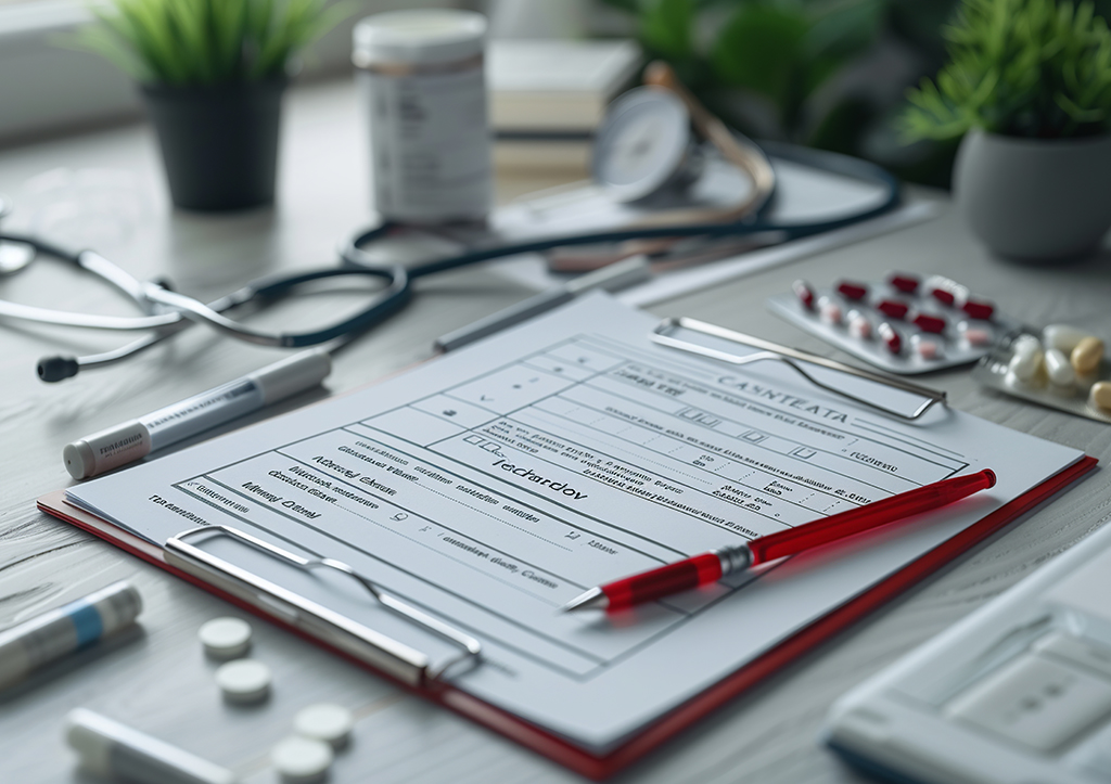 Green Card Medical Exam Form